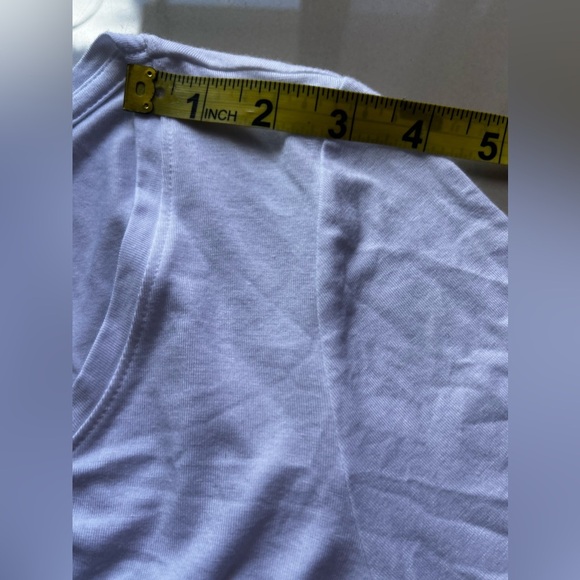 Paraphrase Long Sleeve Tunic Tee PARAPHRASE Women White PulloverT-Shirt Size M - Picture 8 of 16